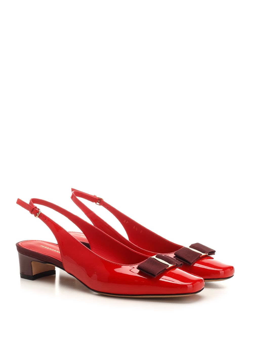 Al Duca D'Aosta Ferragamo Slingback fiocco "Vara" Fino al 55% di sconto