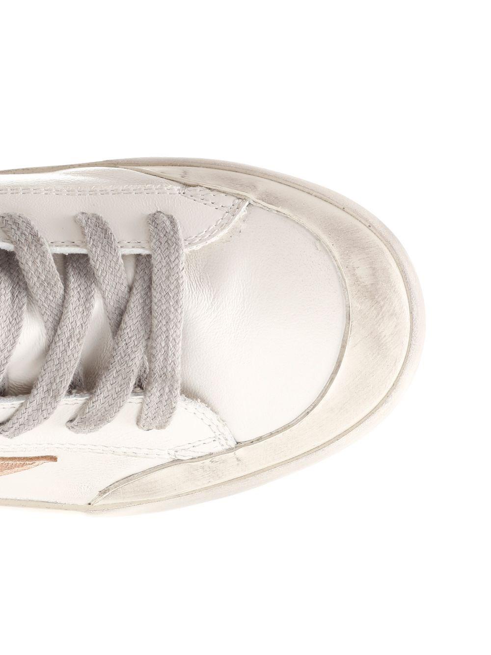 Al Duca D'Aosta Golden Goose Sneakers alte "Francy" in nappa Spedizione Gratuita
