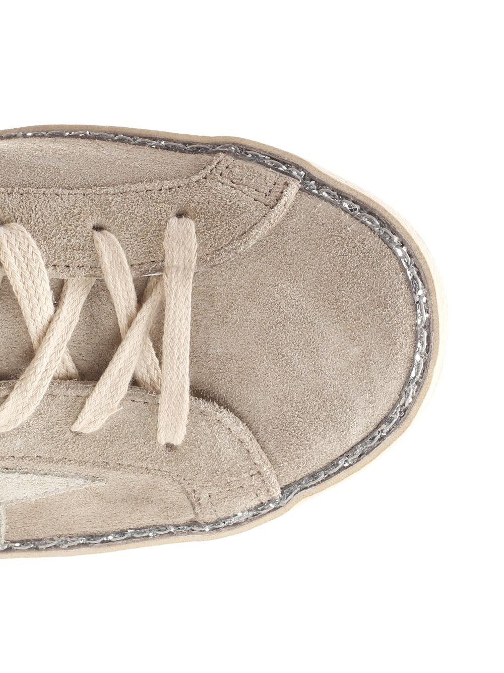 Al Duca D'Aosta Golden Goose Sneaker "Superstar" in suede ghiaccio Pezzi Unici