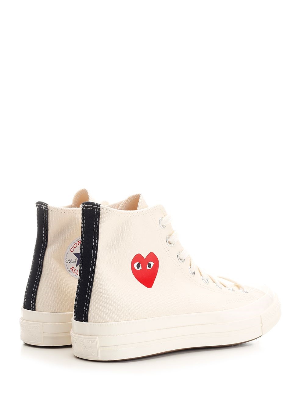 Al Duca D'Aosta Comme Des Garcons Play Converse "Chuck Taylor All Star" Qualità Garantita