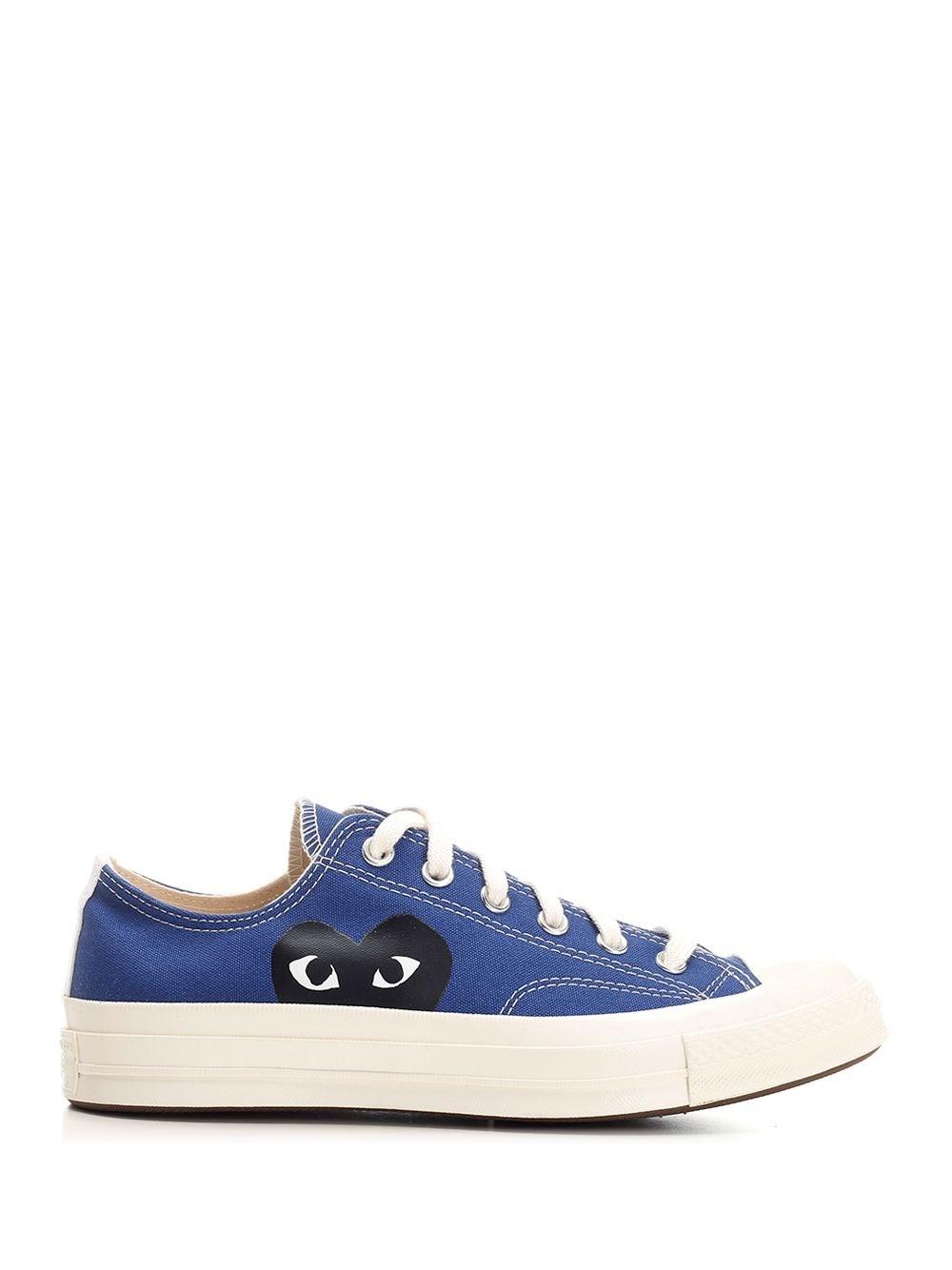 Al Duca D'Aosta Comme Des Garcons Play CONVERSE LOW TOP CHUCK TAYLOR Promozione Limitata