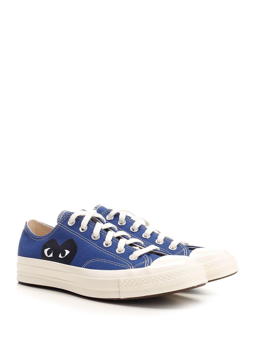 Al Duca D'Aosta Comme Des Garcons Play CONVERSE LOW TOP CHUCK TAYLOR Promozione Limitata