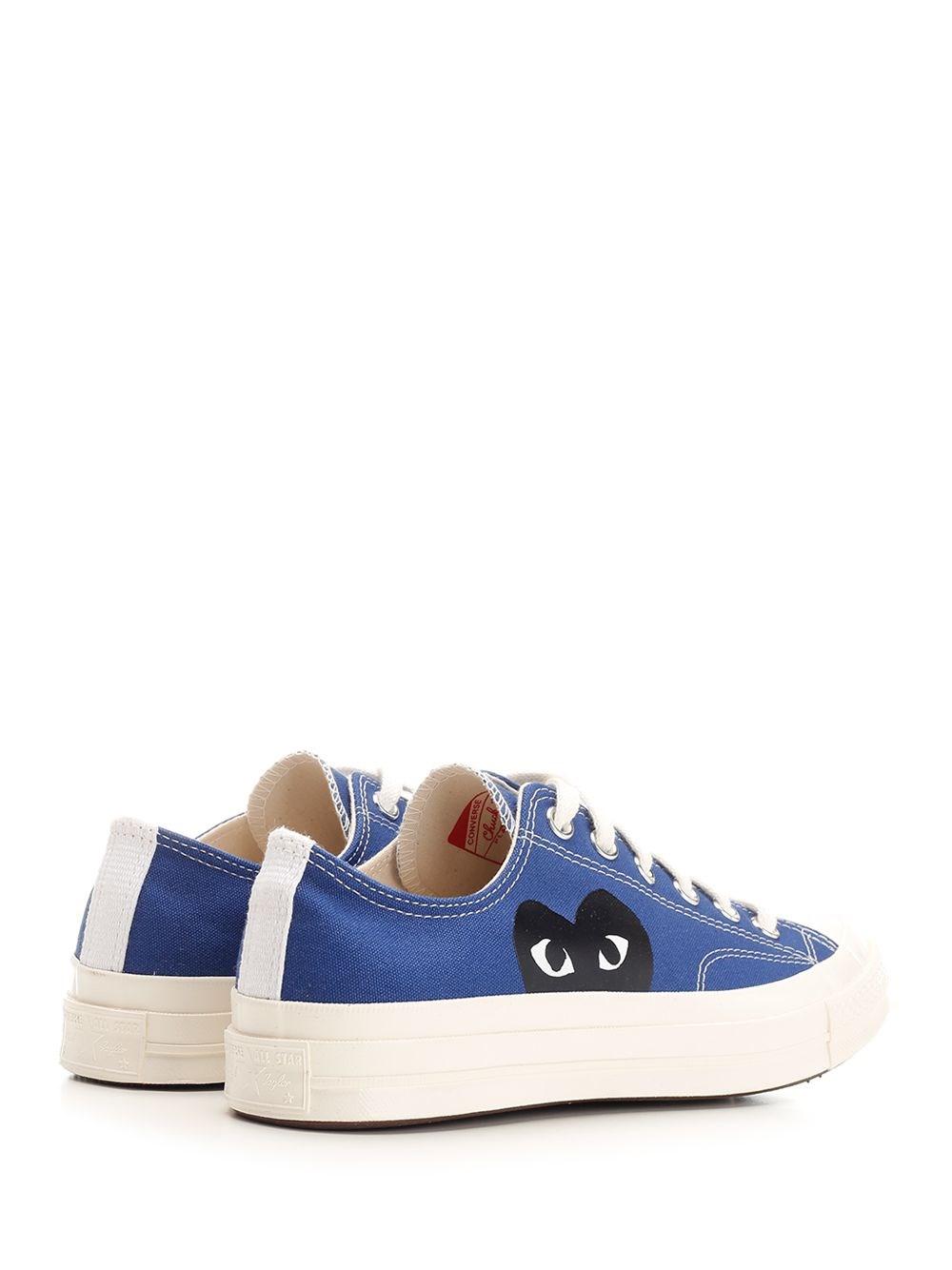 Al Duca D'Aosta Comme Des Garcons Play CONVERSE LOW TOP CHUCK TAYLOR Promozione Limitata