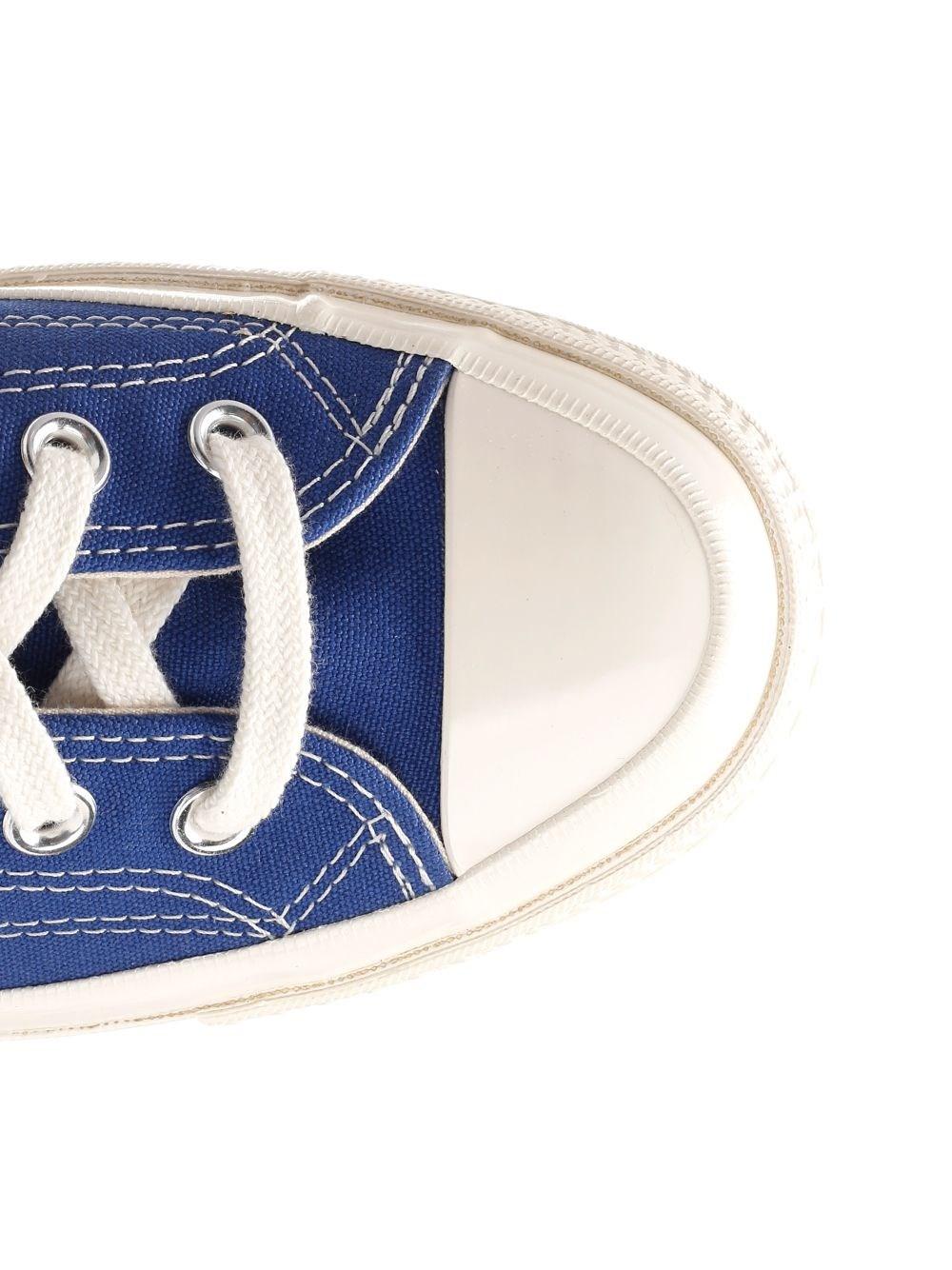 Al Duca D'Aosta Comme Des Garcons Play CONVERSE LOW TOP CHUCK TAYLOR Promozione Limitata