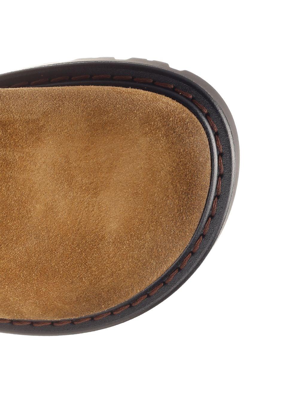 Al Duca D'Aosta Loewe Combat "Sierra" in pelle scamosciata Moda