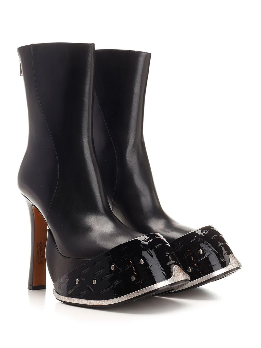 Al Duca D'Aosta Alexander Mcqueen Stivali Stile Zoccolo in Nero Sconto di tempo limitato