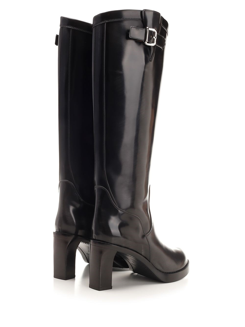 Al Duca D'Aosta Tod's Stivale biker con tacco Negozio online di fabbrica