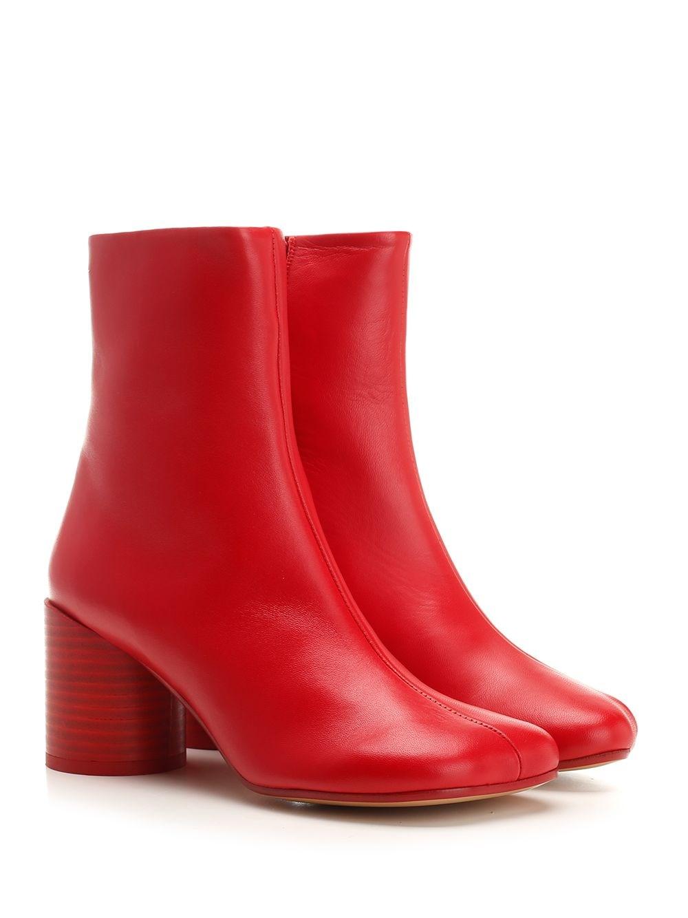 Al Duca D'Aosta Mm6 Maison Margiela Stivaletti in nappa Comprare a buon mercato