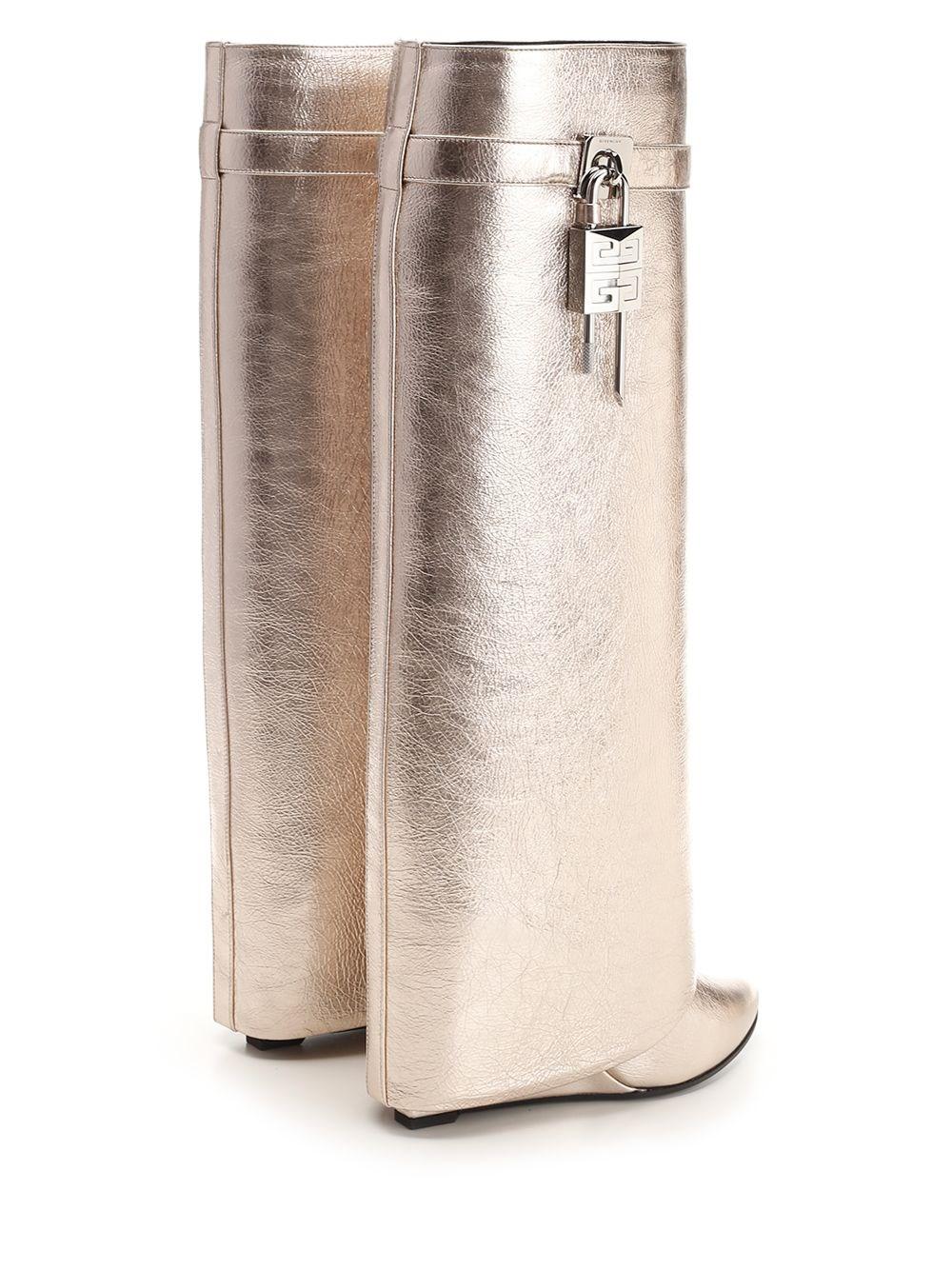 Al Duca D'Aosta Givenchy Stivali "Shark Lock" dusty gold Flash Sale