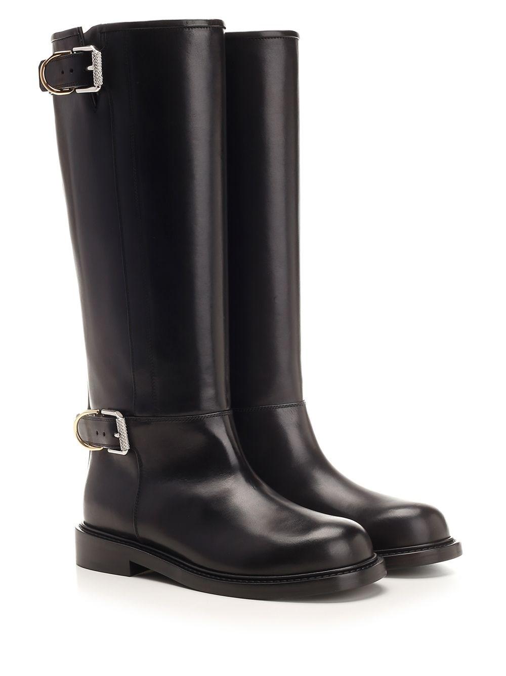 Al Duca D'Aosta Givenchy Stivali "Voyou" neri Latest fashion