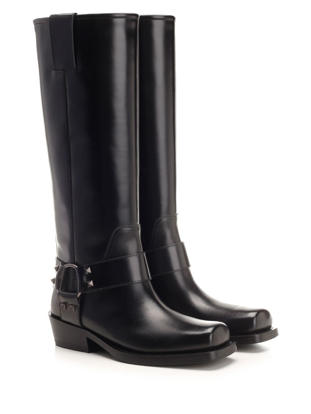 Al Duca D'Aosta Valentino Garavani Stivale biker alto Online Outlet