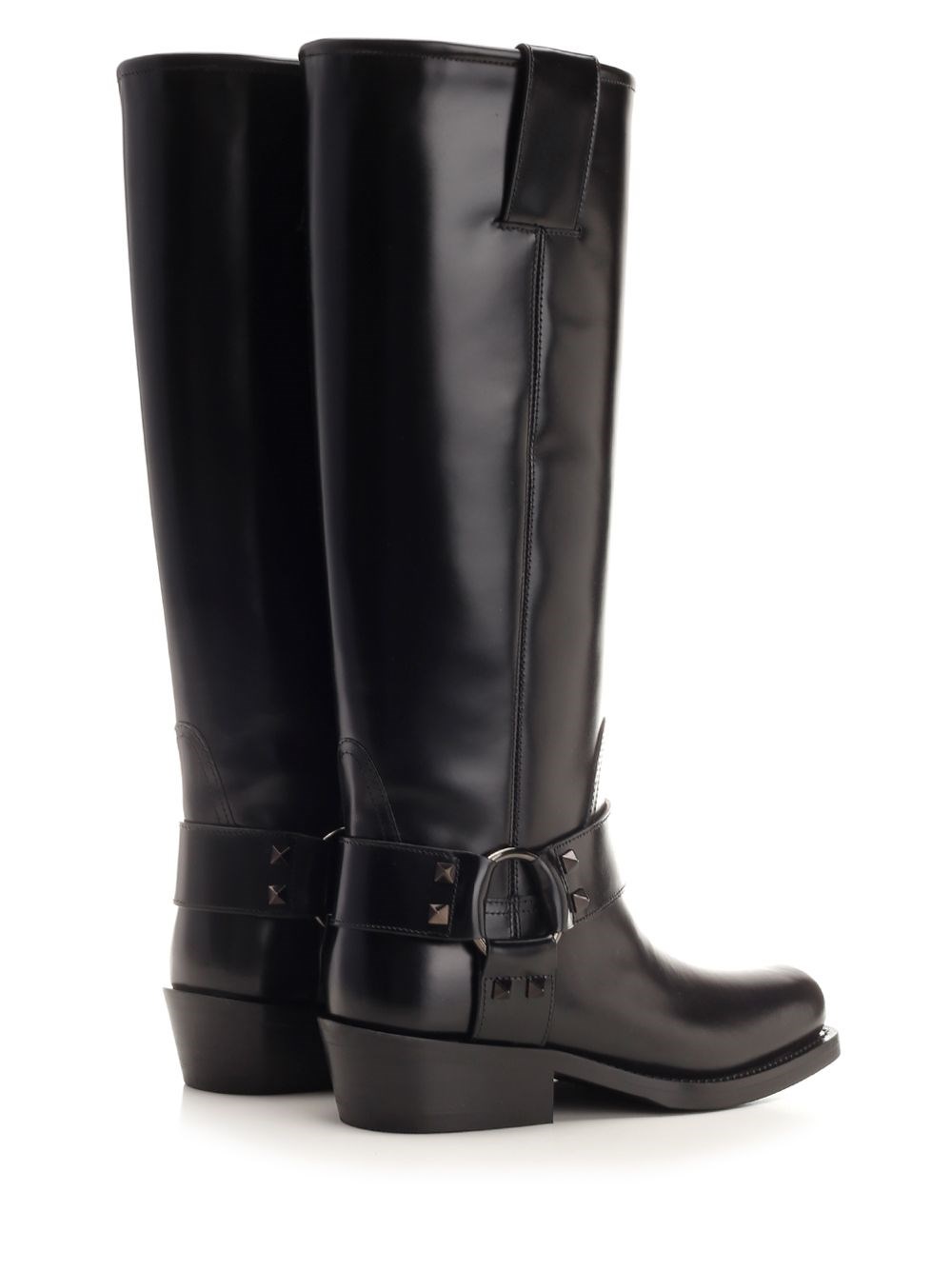 Al Duca D'Aosta Valentino Garavani Stivale biker alto Online Outlet