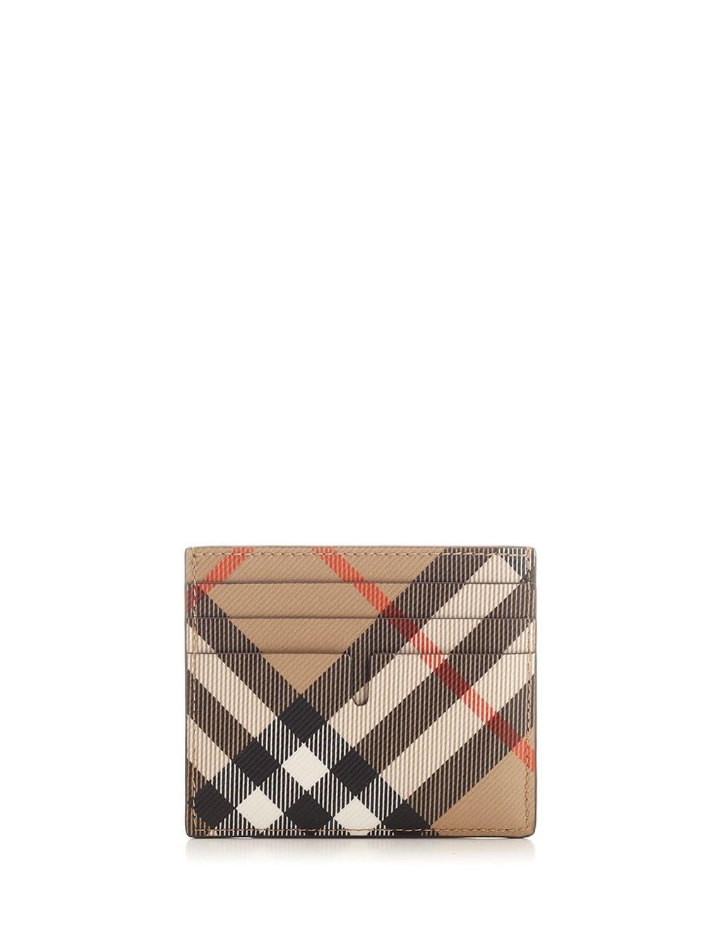 Al Duca D'Aosta Burberry Porta carte di credito Check Super Saving Price