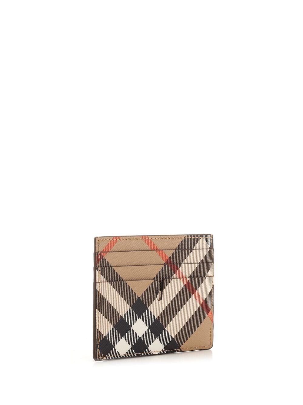 Al Duca D'Aosta Burberry Porta carte di credito Check Super Saving Price