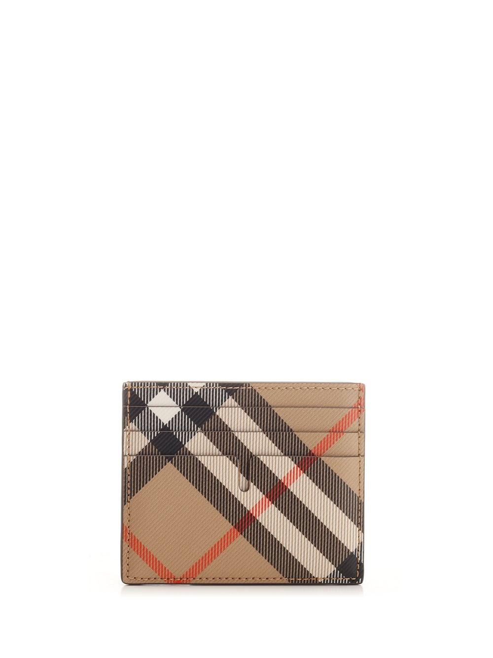Al Duca D'Aosta Burberry Porta carte di credito Check Super Saving Price