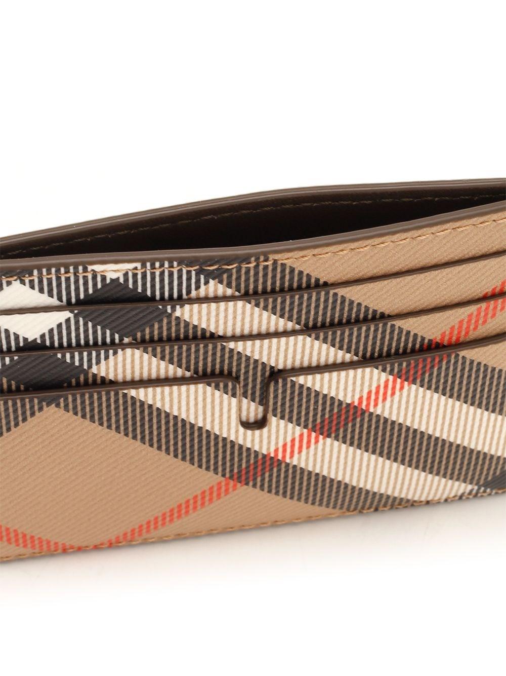 Al Duca D'Aosta Burberry Porta carte di credito Check Super Saving Price