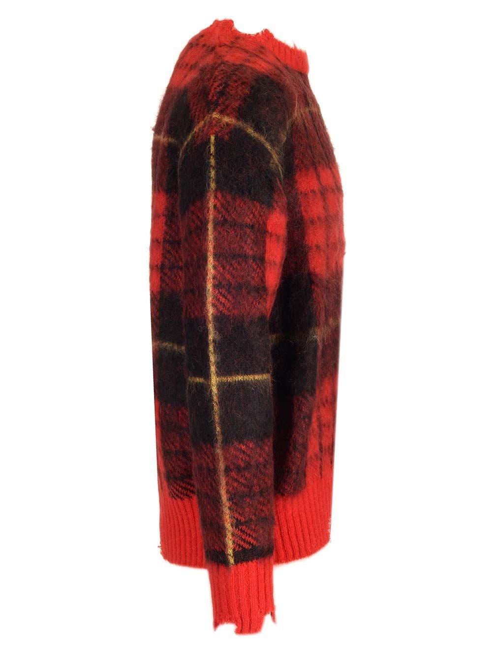 Al Duca D'Aosta Alexander Mcqueen Maglia tartan oversize Fino al 50% di sconto