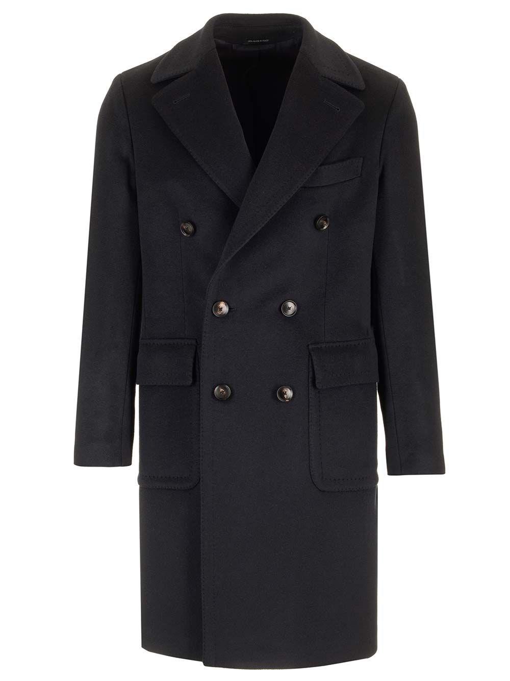 Al Duca D'Aosta Al Duca D'aosta Cappotto doppio petto in cashmere Fino al 55% di sconto