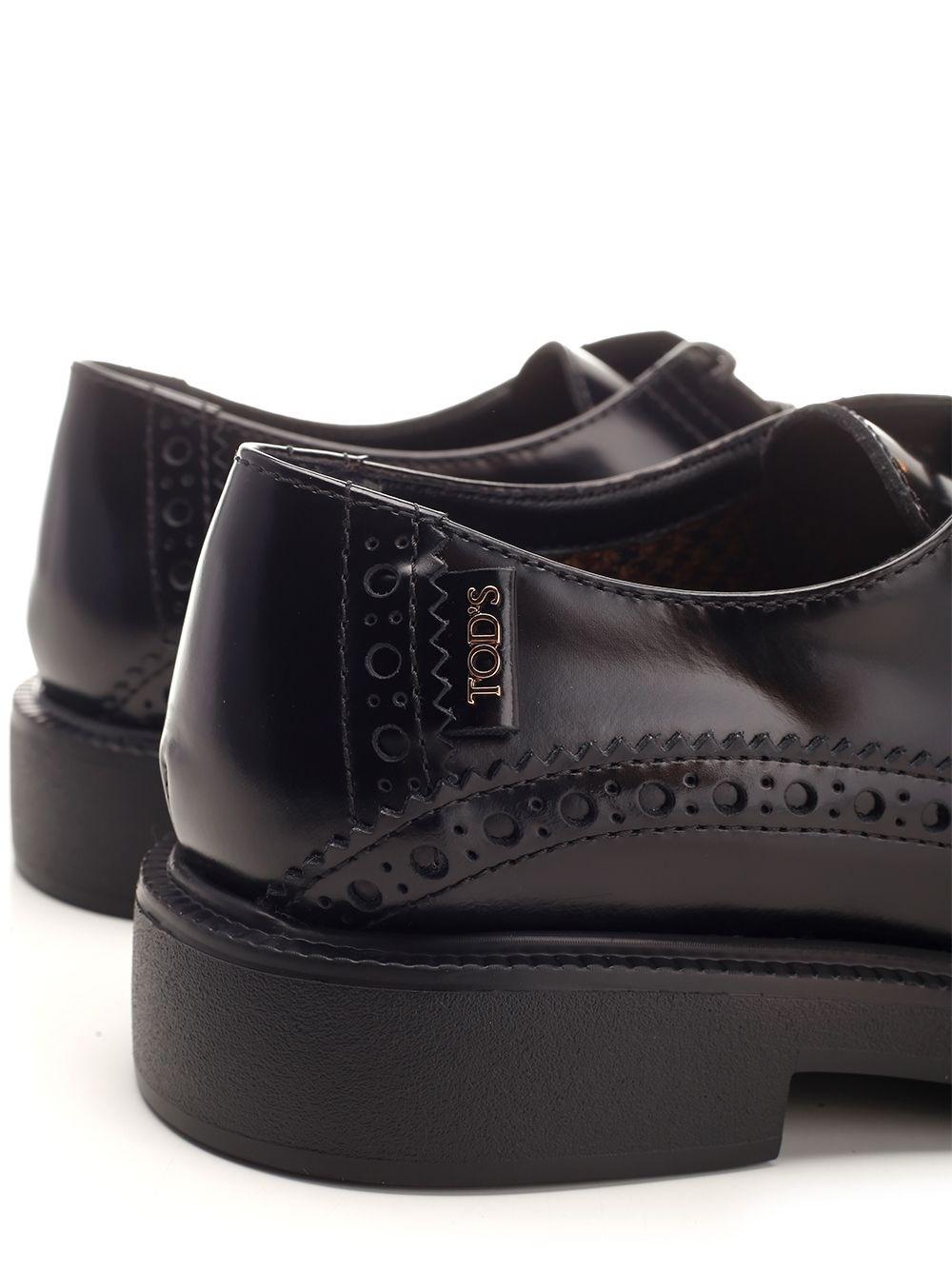 Al Duca D'Aosta Tod's Brogue in vitello spazzolato Enormi sconti