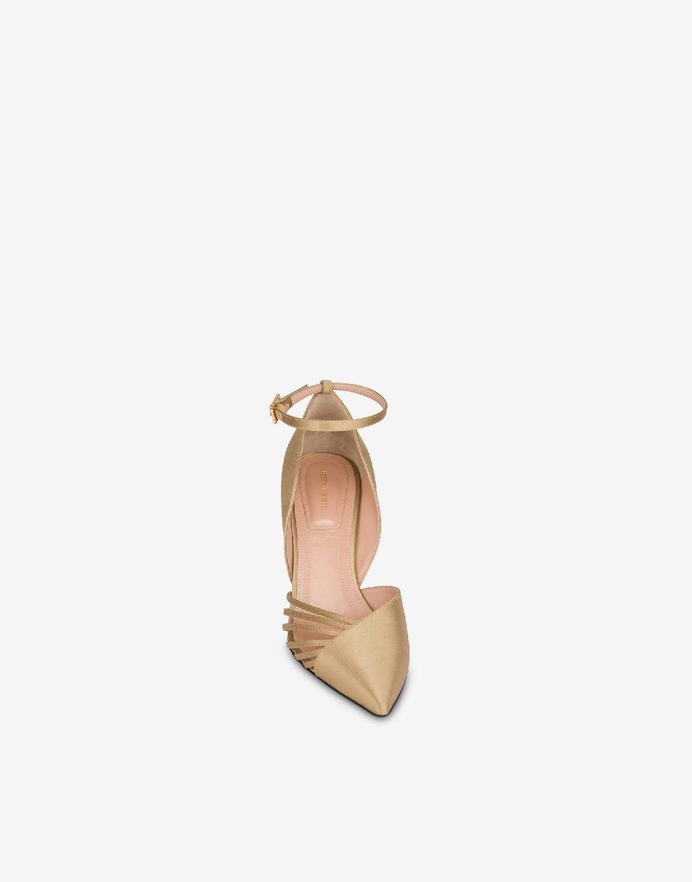 Alberta Ferretti Décolleté in raso Evening Outlet
