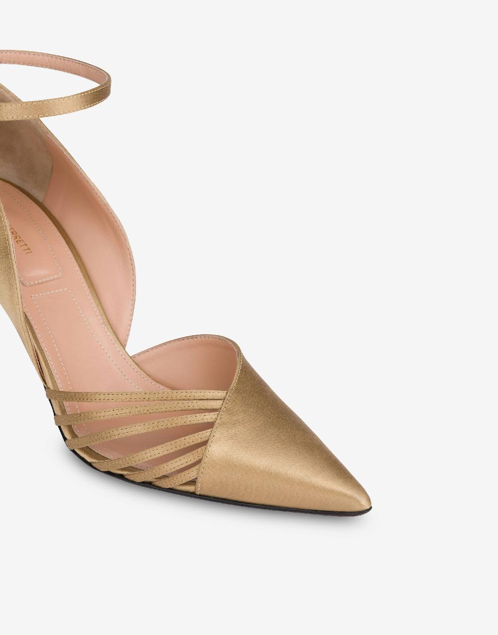 Alberta Ferretti Décolleté in raso Evening Outlet