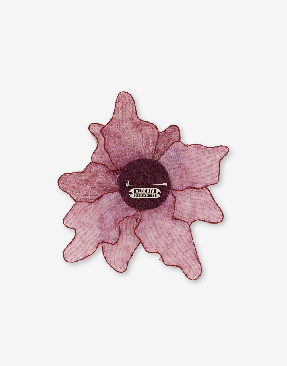 Alberta Ferretti Spilla bijoux a fiore Dripping Rose Negozio
