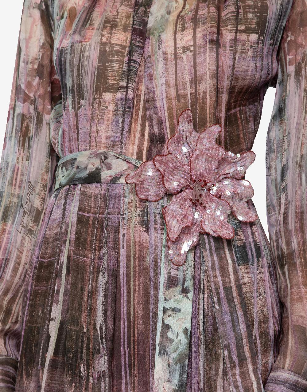Alberta Ferretti Spilla bijoux a fiore Dripping Rose Negozio