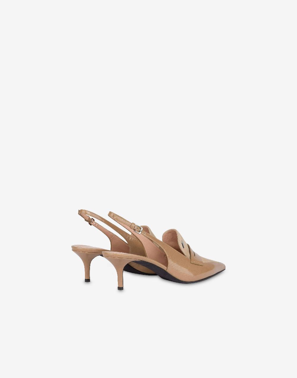 Alberta Ferretti Slingback in vitello e camoscio Penny 2025