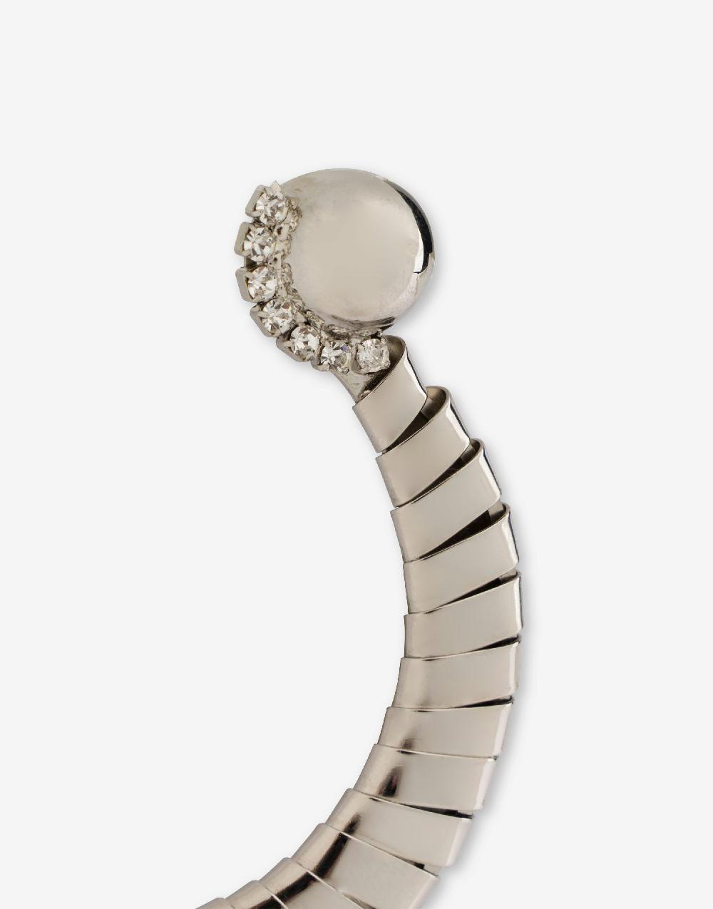 Alberta Ferretti Orecchini in metallo argento Italia