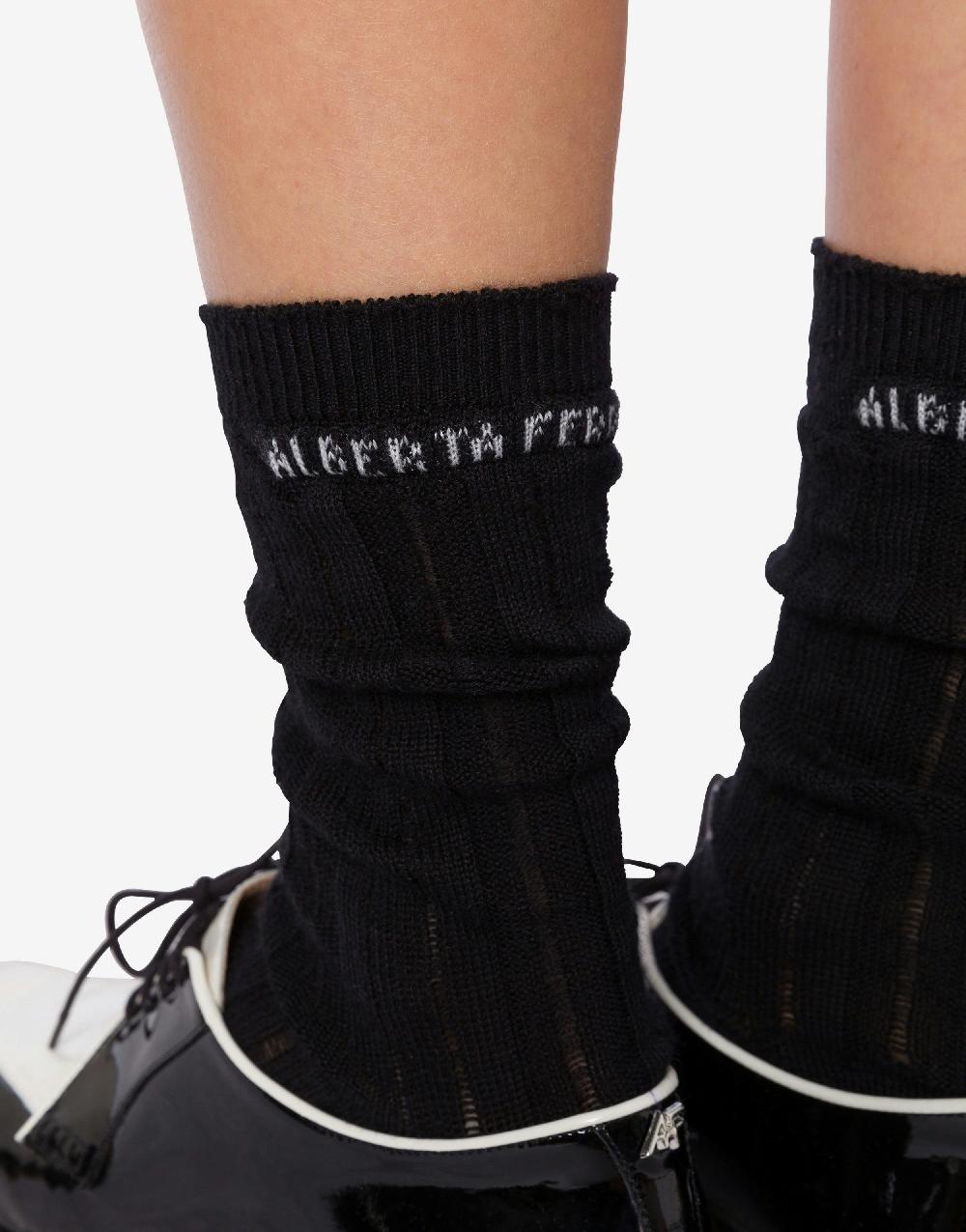 Alberta Ferretti Calze alla caviglia in lana e seta Fino Al -60%
