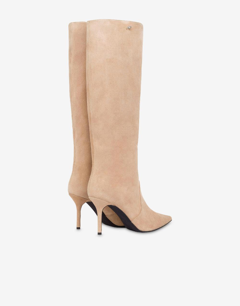 Alberta Ferretti Stivali in suede Sottocosto