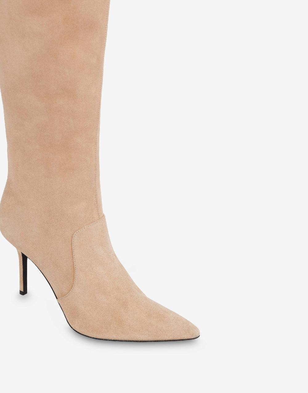 Alberta Ferretti Stivali in suede Sottocosto
