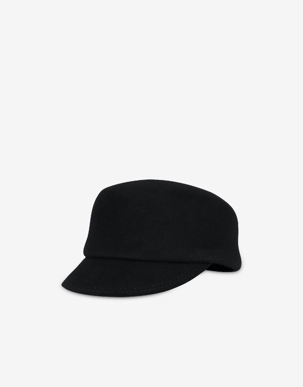 Alberta Ferretti Cappello in panno di lana