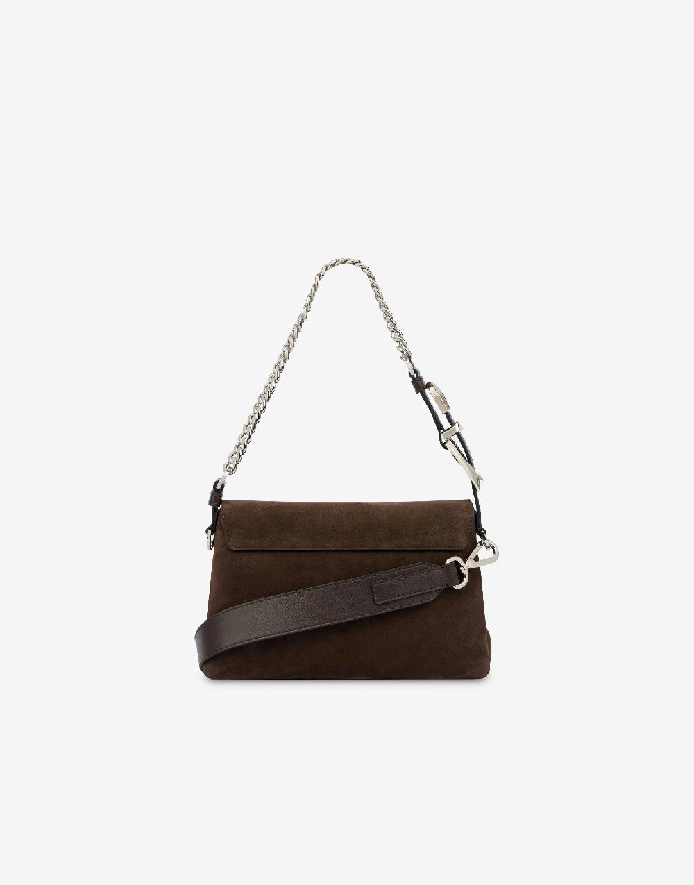 Alberta Ferretti Dori bag piccola in camoscio Online