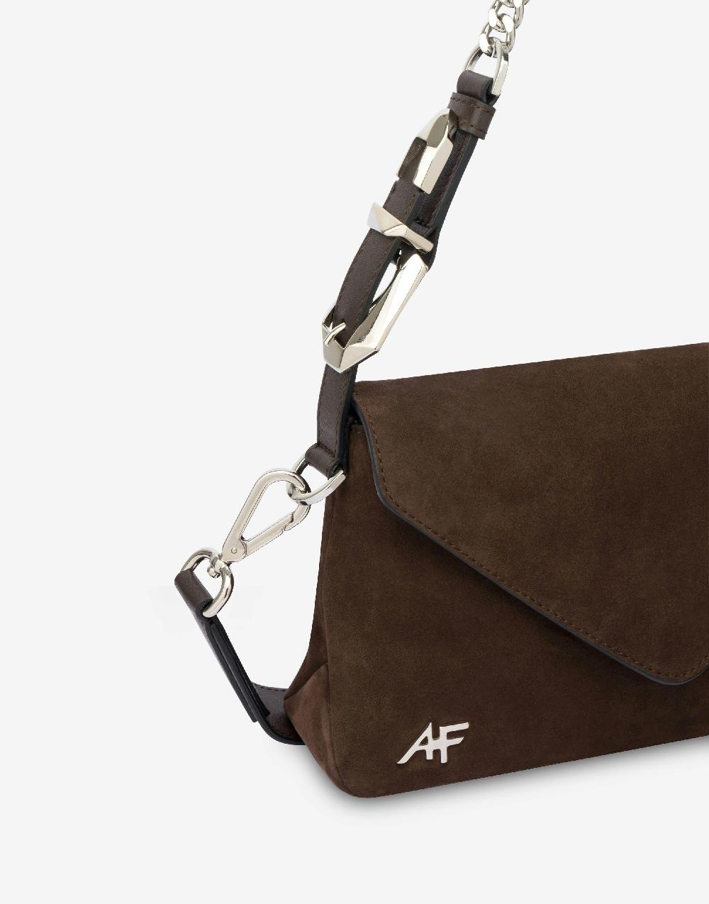 Alberta Ferretti Dori bag piccola in camoscio Online