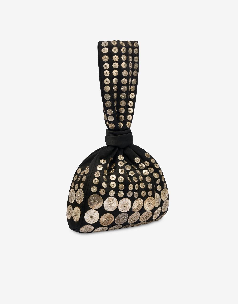 Alberta Ferretti Bucket bag in raso con ricamo I Più Venduti