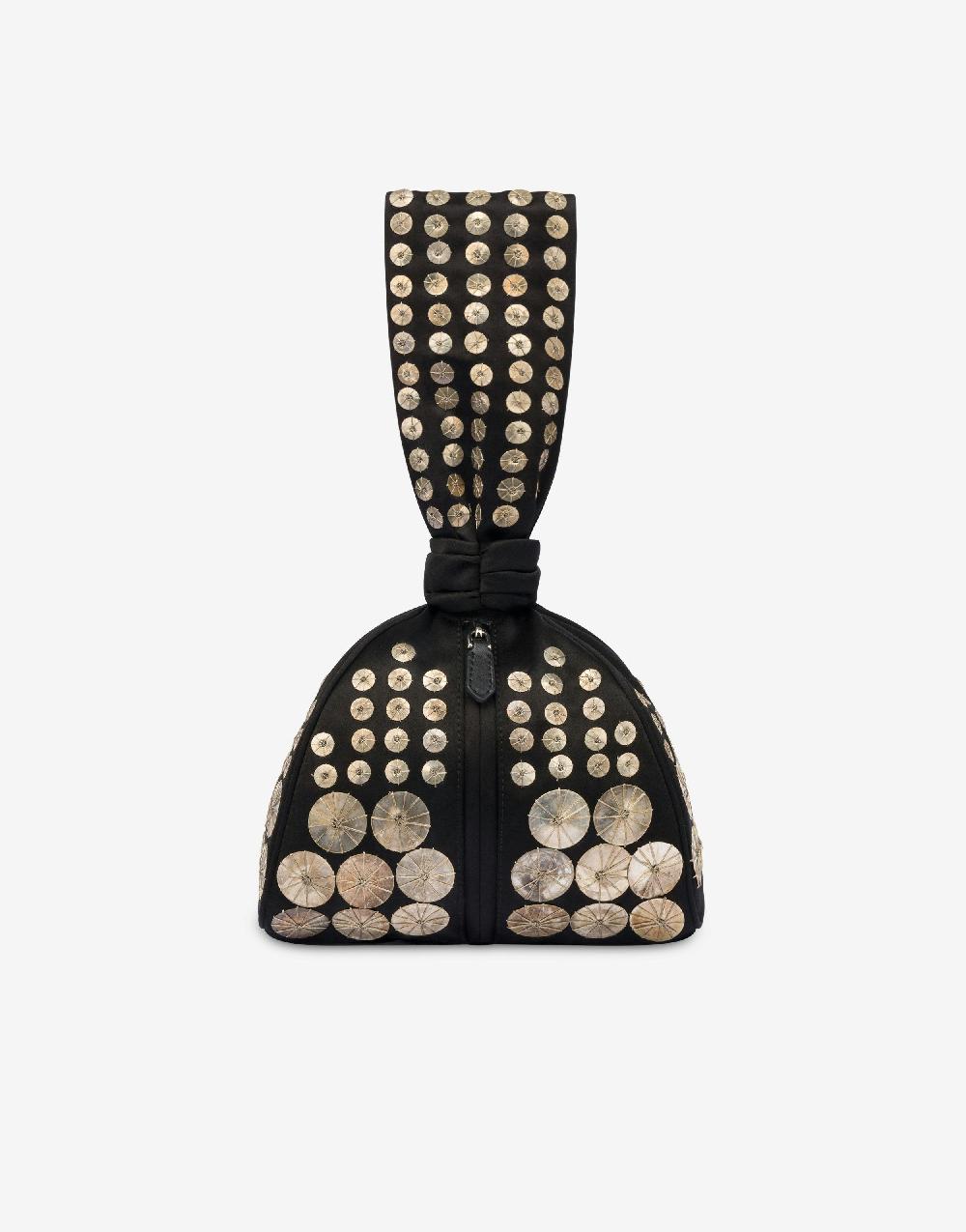 Alberta Ferretti Bucket bag in raso con ricamo I Più Venduti