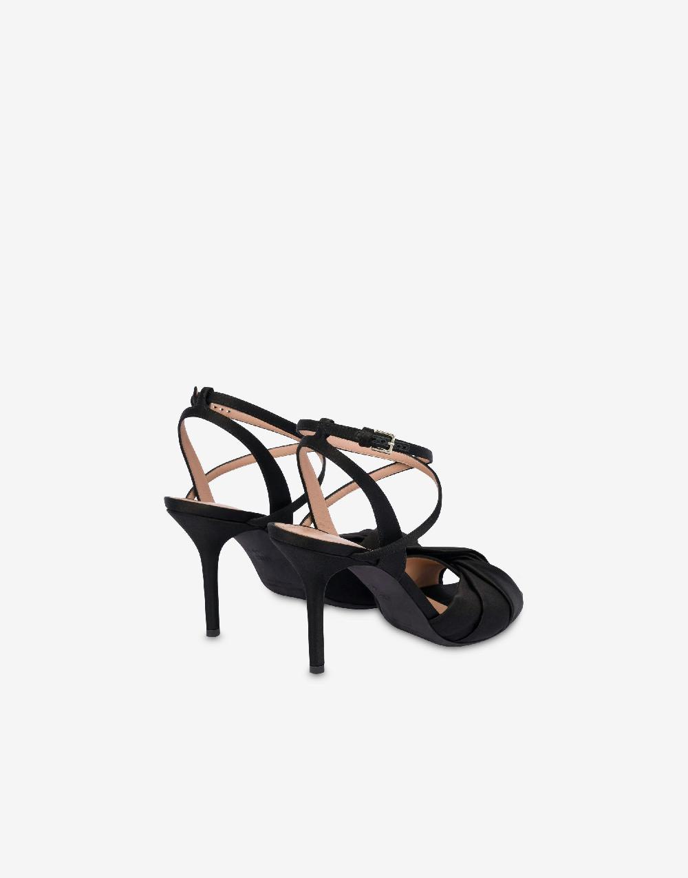 Alberta Ferretti Sandali in raso Evening 2025