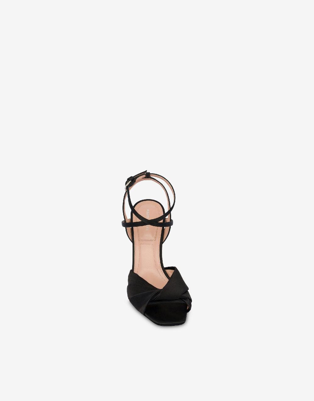 Alberta Ferretti Sandali in raso Evening 2025