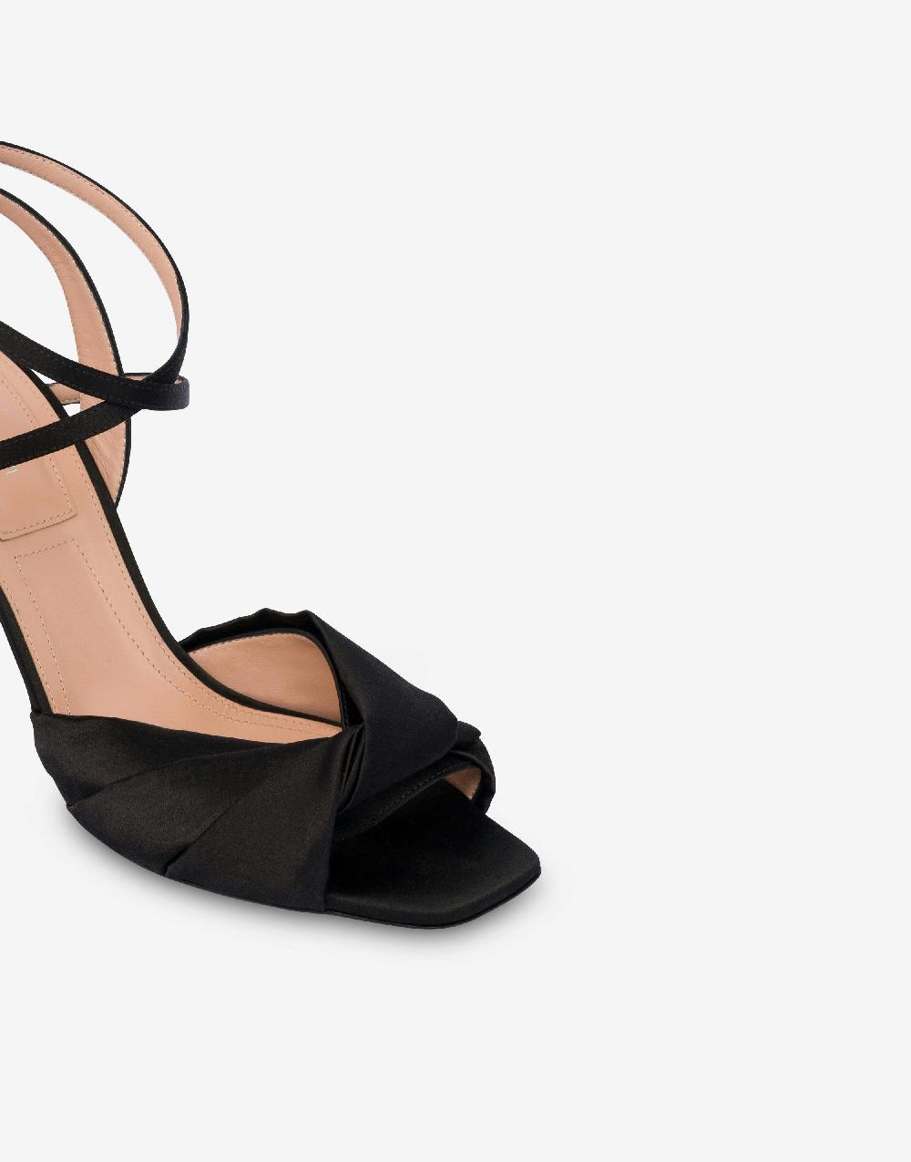 Alberta Ferretti Sandali in raso Evening 2025
