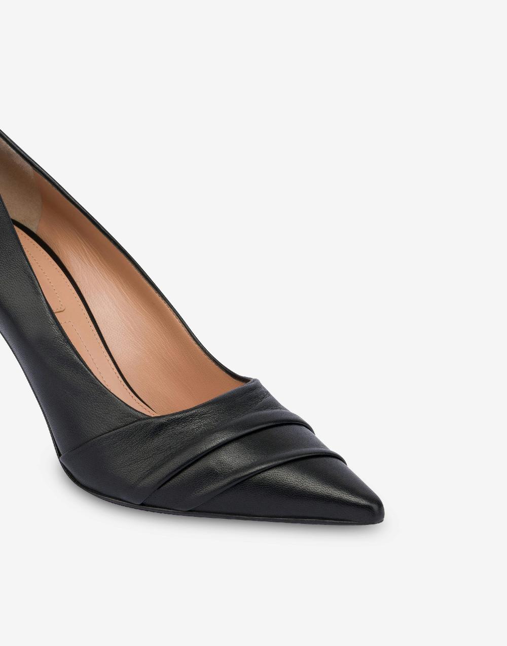 Alberta Ferretti Décolleté in nappa Folding In Linea