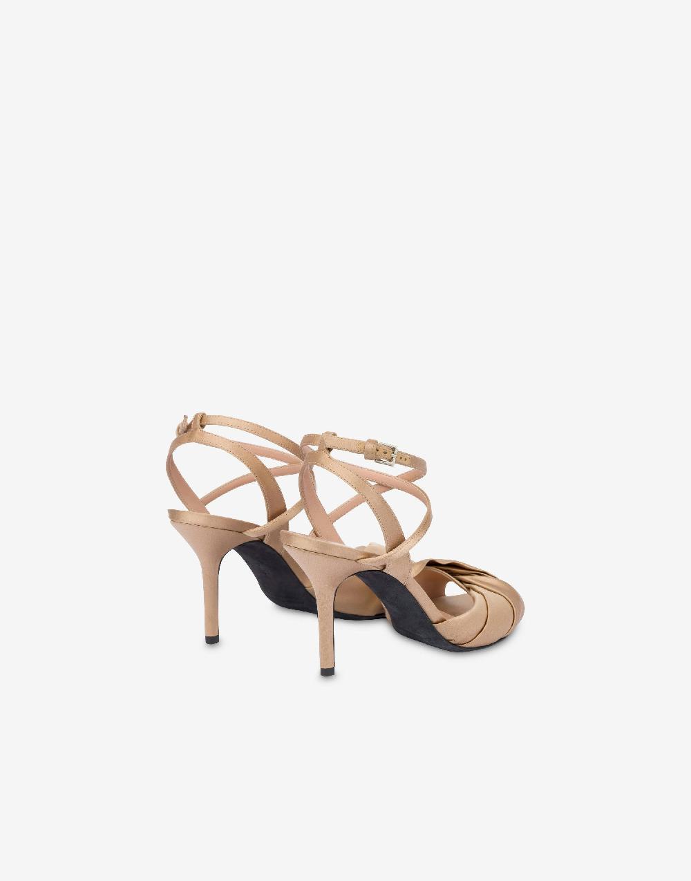 Alberta Ferretti Sandali in raso Evening Vendita
