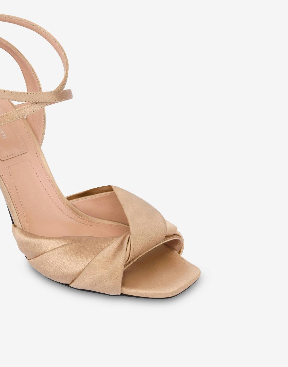 Alberta Ferretti Sandali in raso Evening Vendita