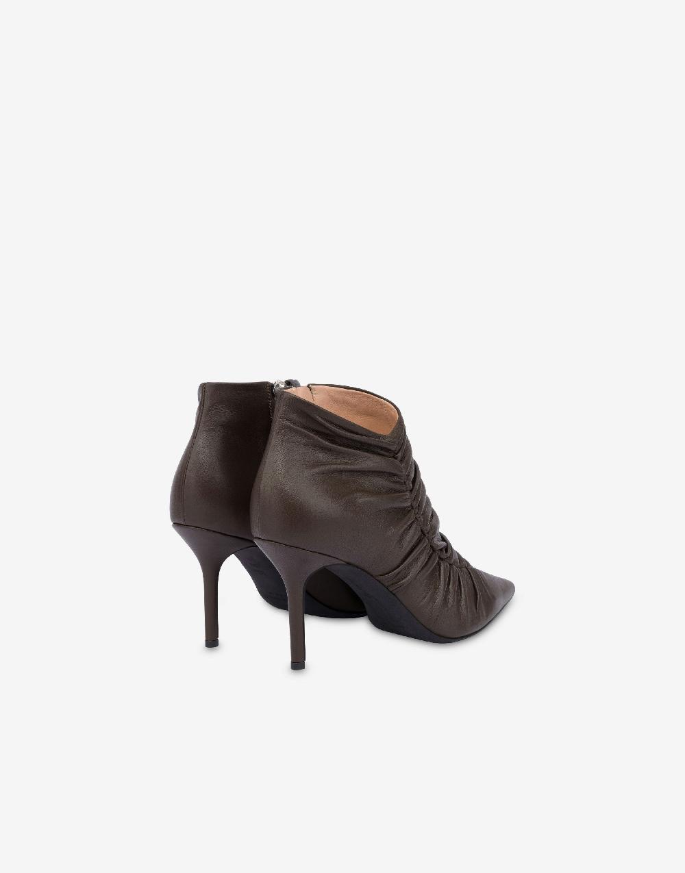 Alberta Ferretti Stivaletti in nappa Folding Affare Del Giorno