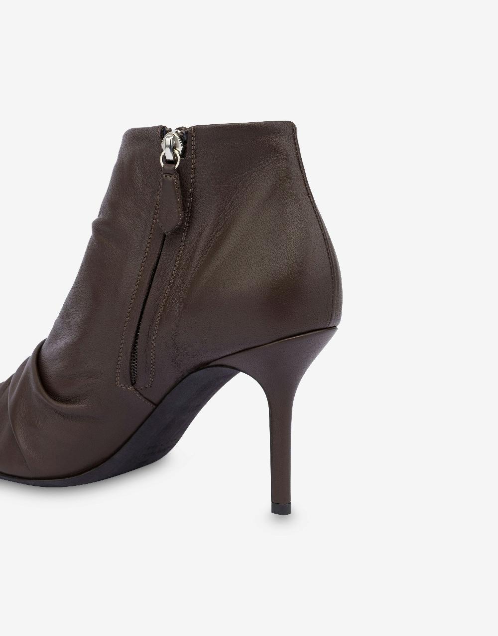 Alberta Ferretti Stivaletti in nappa Folding Affare Del Giorno