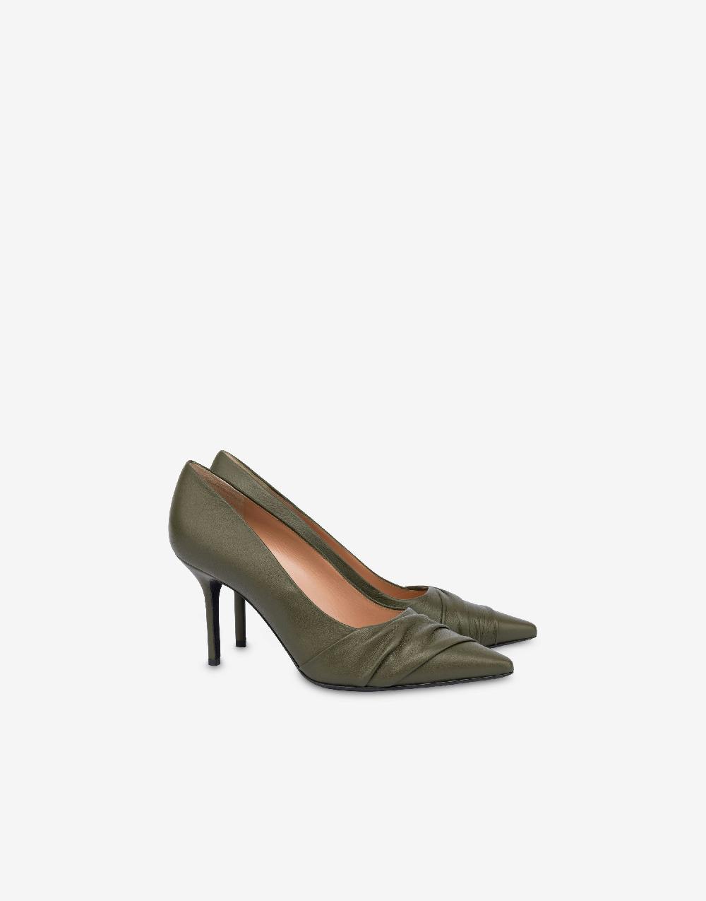 Alberta Ferretti Décolleté in nappa Folding