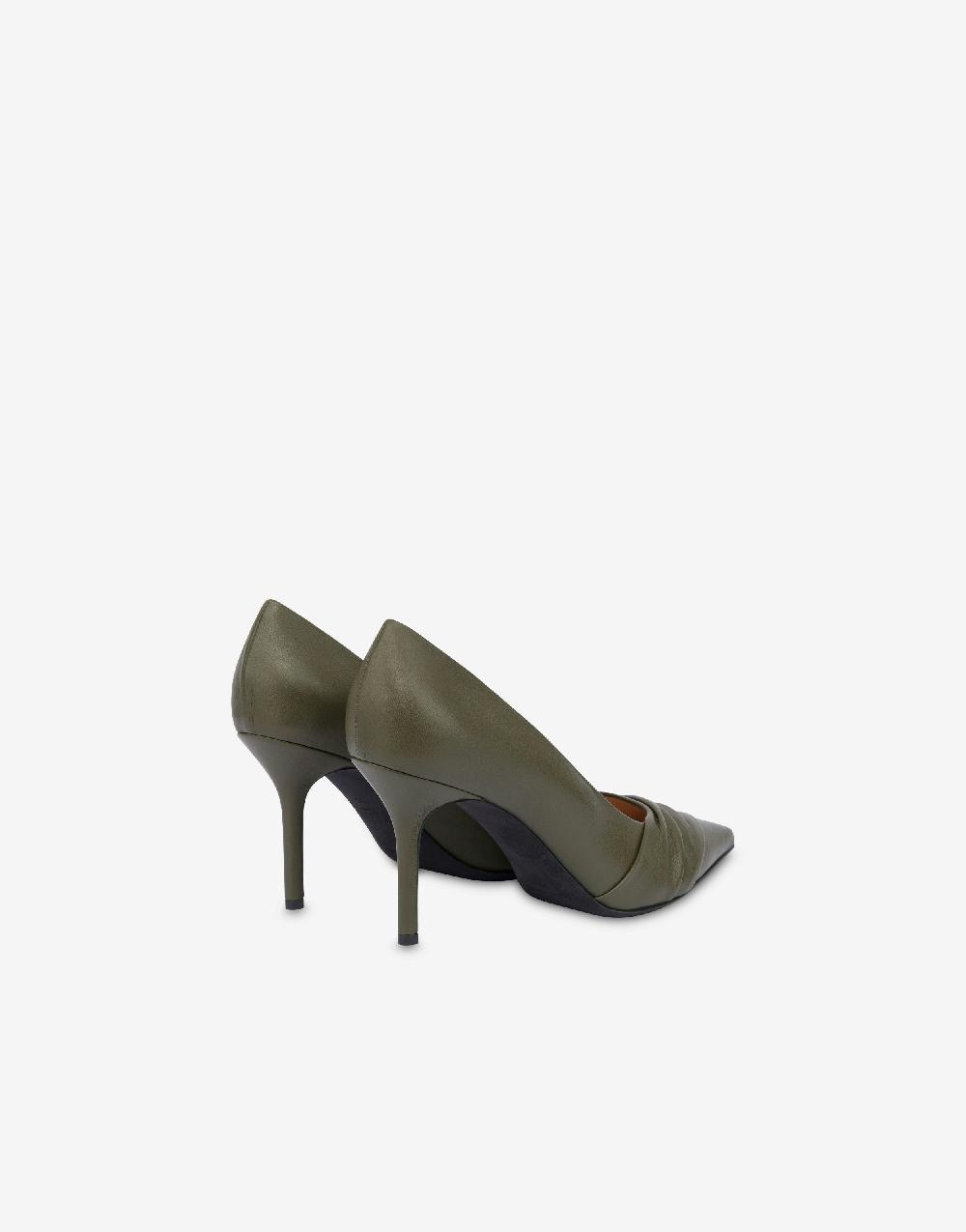Alberta Ferretti Décolleté in nappa Folding Prezzo Ridotto