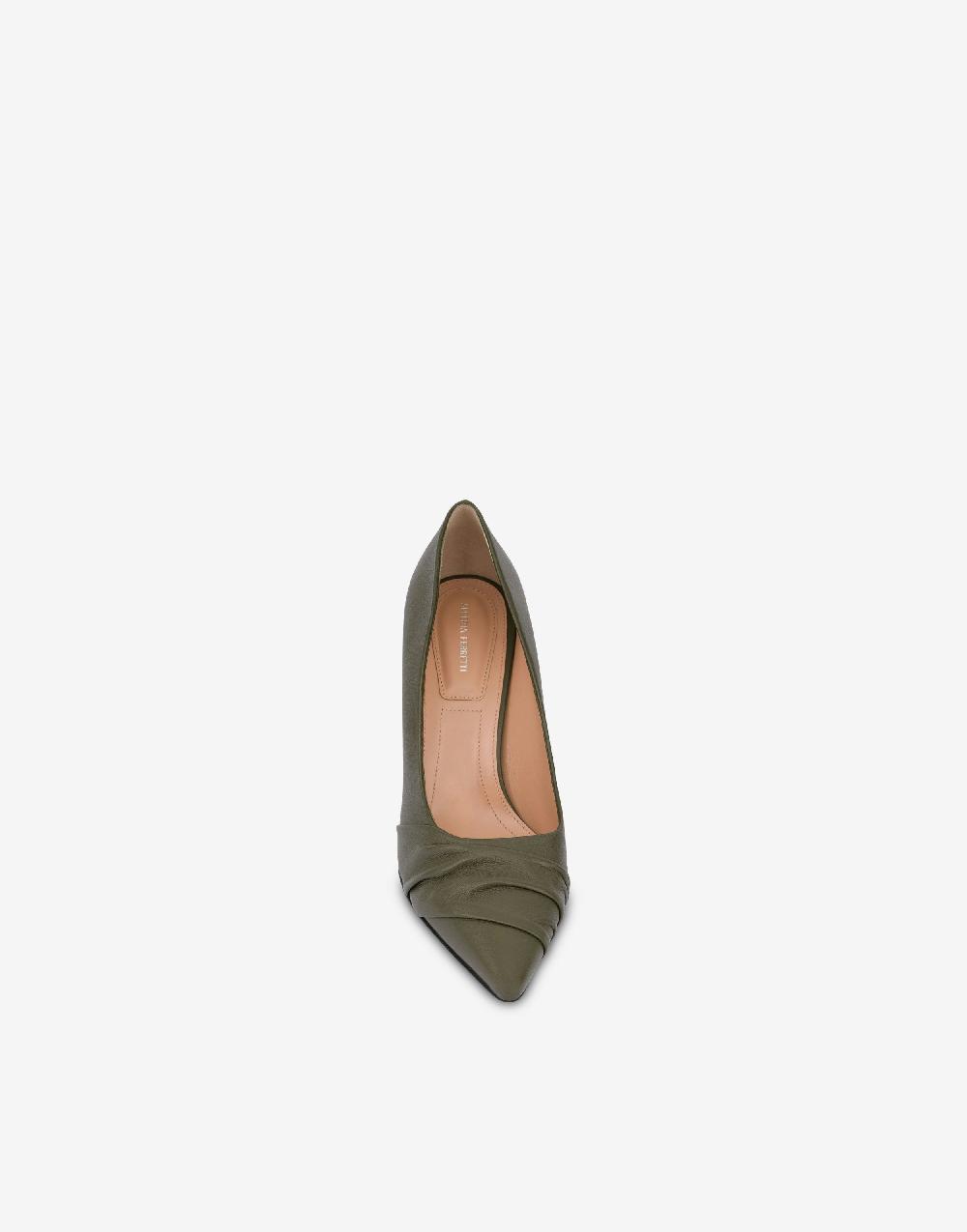 Alberta Ferretti Décolleté in nappa Folding Prezzo Ridotto