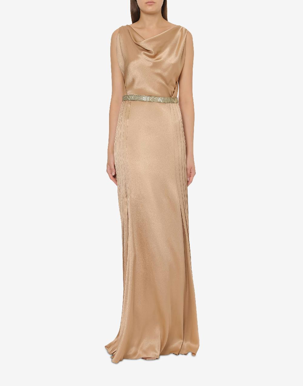 Alberta Ferretti Cintura con paillettes effetto metallico Prezzo basso