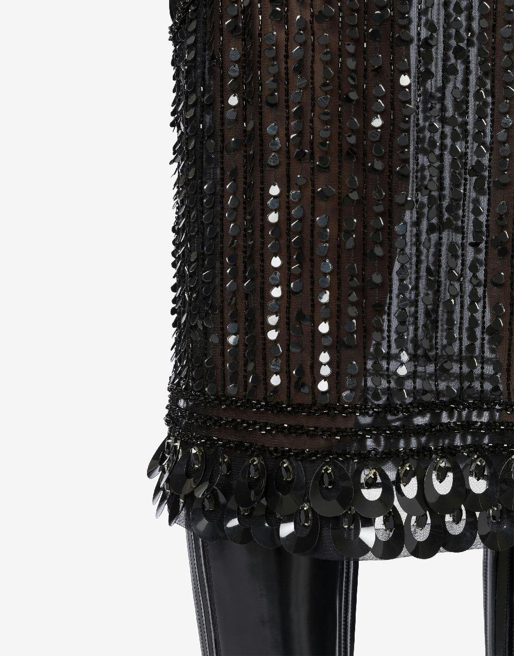 Alberta Ferretti Gonna in tulle con paillettes Promozione Limitata